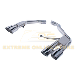 EOS 2014-2021 Porsche Macan Muffler Delete Axle Back Quad Tips Exhaust