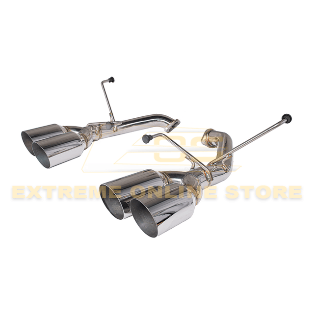 2022-Up Subaru WRX | Axle Back Muffler Delete Double Wall 4" Quad Tips Exhaust