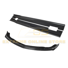 2008-09 Pontiac G8 Carbon Fiber Front Splitter & Side Skirts