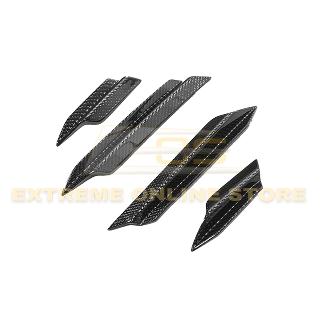 2023-Up Honda Civic Type-R Carbon Fiber Front Side Canards