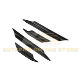 Corvette C8 Carbon Fiber Side Canards Dive Plane