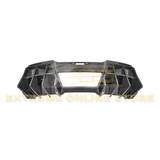 Corvette C7 Track Package Carbon Fiber Rear Bumper Finned Diffuser