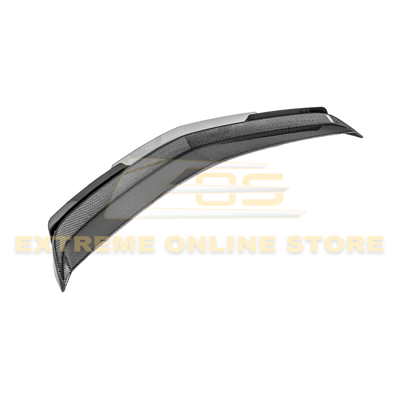 2016-19 Cadillac CTS-V Carbon Fiber Rear Trunk Wing Wickerbill Spoiler
