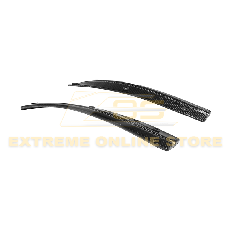 EOS 2016-19 Cadillac CTS-V Carbon Fiber Front Splitter Side Wheel Arch