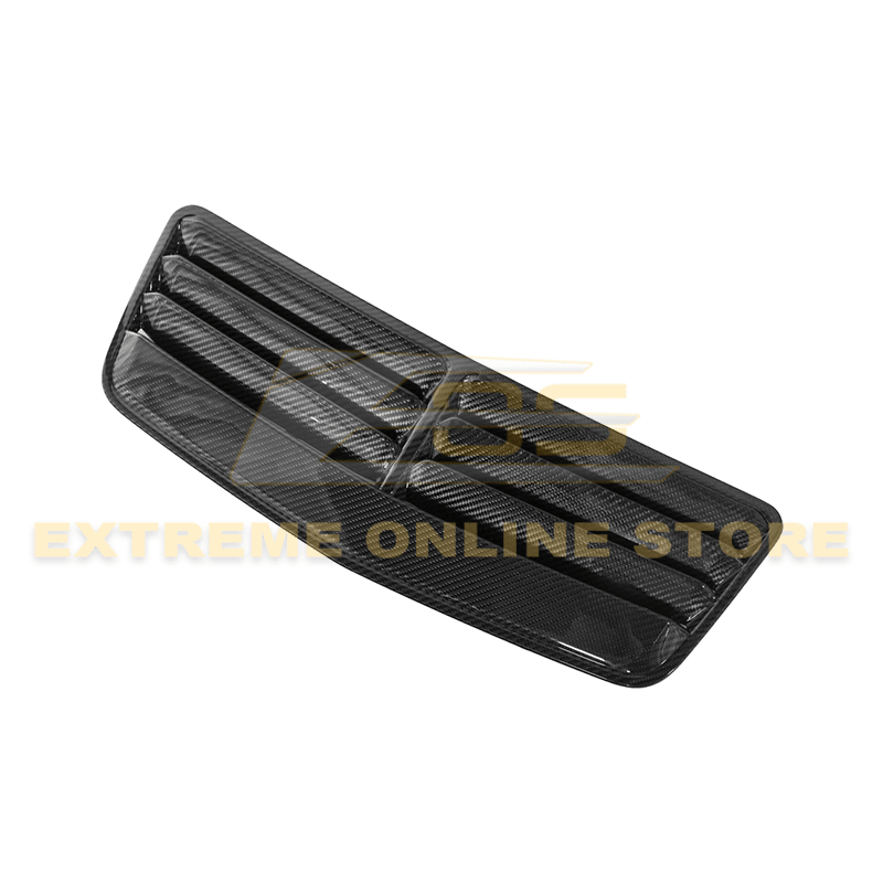 2024-Up Ford Mustang Carbon Fiber Front Upper Hood Vent Insert Cover