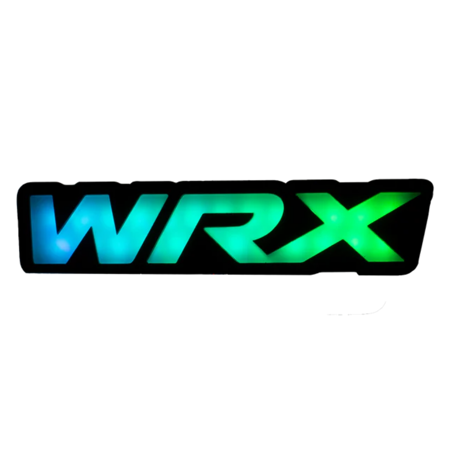 WRX LED Badge: (Multicolor Flow)