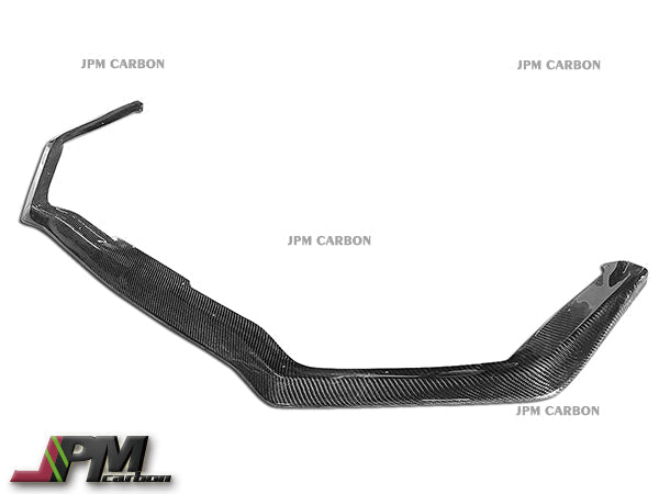 [JPMCarbon] HT Style Carbon Fiber Front Bumper Add-on Lip Fits For 2015-2017 Subaru WRX / STI Only