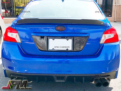 [JPMCarbon] JPM Carbon Fiber License Plate Backing Fits For 2015-2021 Subaru WRX / STI Only