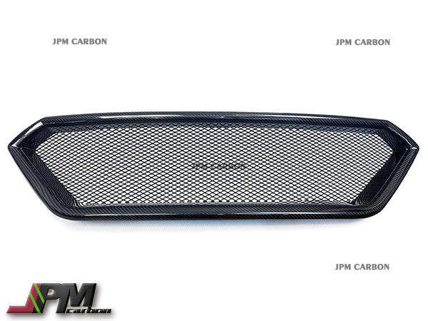 [JPMCarbon] Sporty Carbon Fiber Front Replacement Grille Fits For 2022-2025 Subaru WRX Only