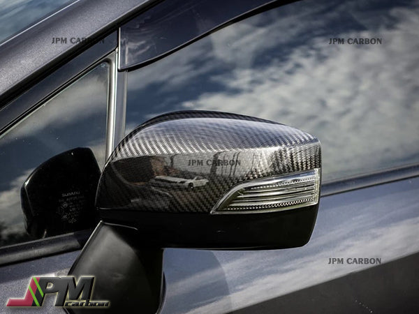 [JPMCarbon] OEM Style Carbon Fiber Replacement Mirror Covers Fits For 2015-2021 Subaru WRX / STI Only