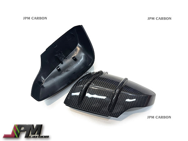 [JPMCarbon] RAR Style Carbon Fiber Replacement Mirror Covers Fits For 2015-2021 Subaru WRX / STI Only