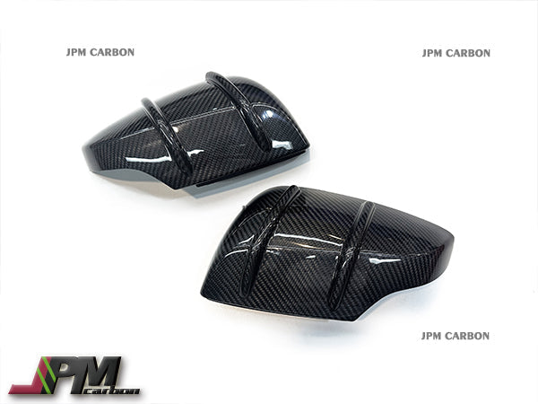 [JPMCarbon] RAR Style Carbon Fiber Replacement Mirror Covers Fits For 2015-2021 Subaru WRX / STI Only