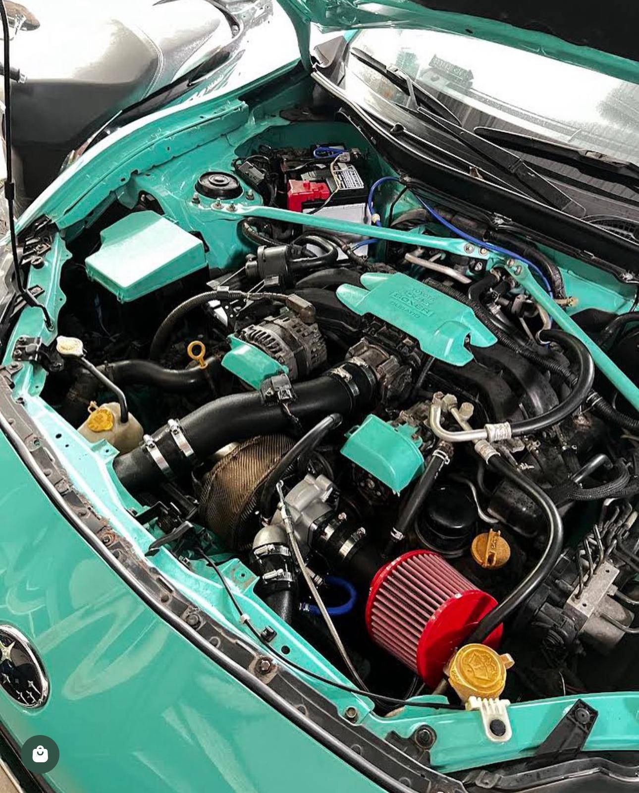 TR Subaru BRZ / Scion FRS / Toyota 86 FT86 Dual Ceramic Ball Bearing (DCBB) Turbo Kit Up to 500 WHP (TR-TS1053)
