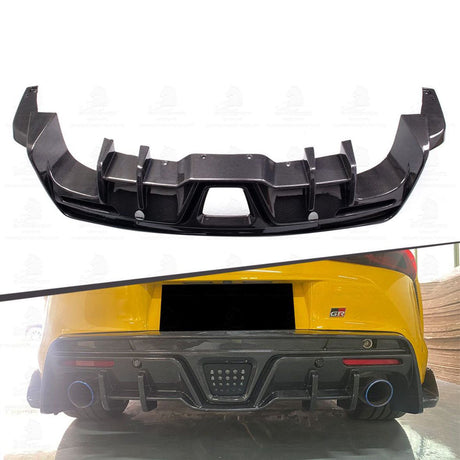 Toyota Supra A90 Carbon Fiber TMS Style Rear Diffuser | Palenon Performance