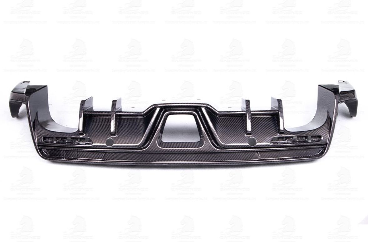 Carbon Fiber TMS Style Rear Diffuser - Toyota Supra A90/A91 | Palenon Performance