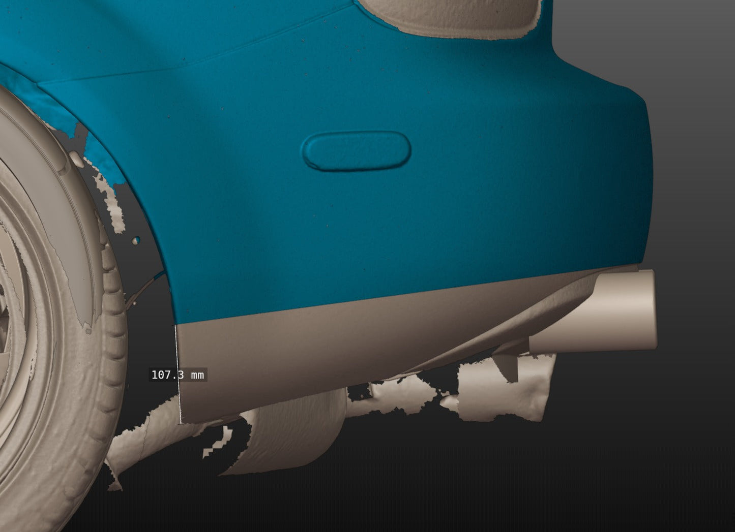 Rear Spats – Mazda MX-5 Miata (NC1, 2006-2008)