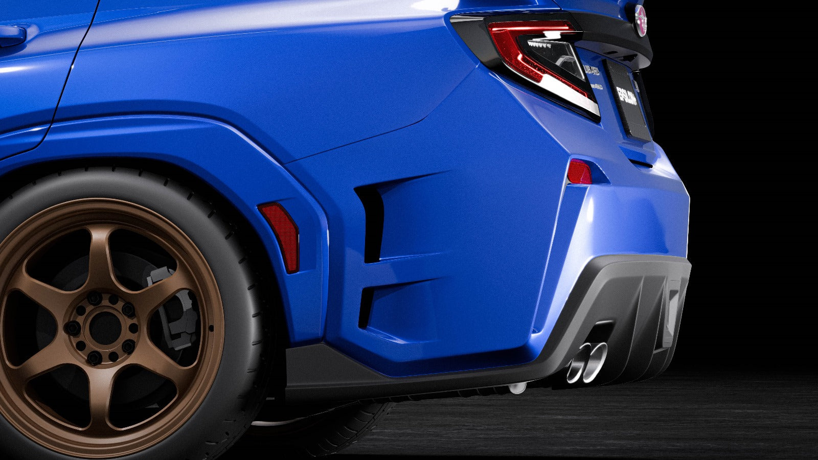 (PRE-ORDER) Rear Bumper – Subaru WRX (VB 2022+)