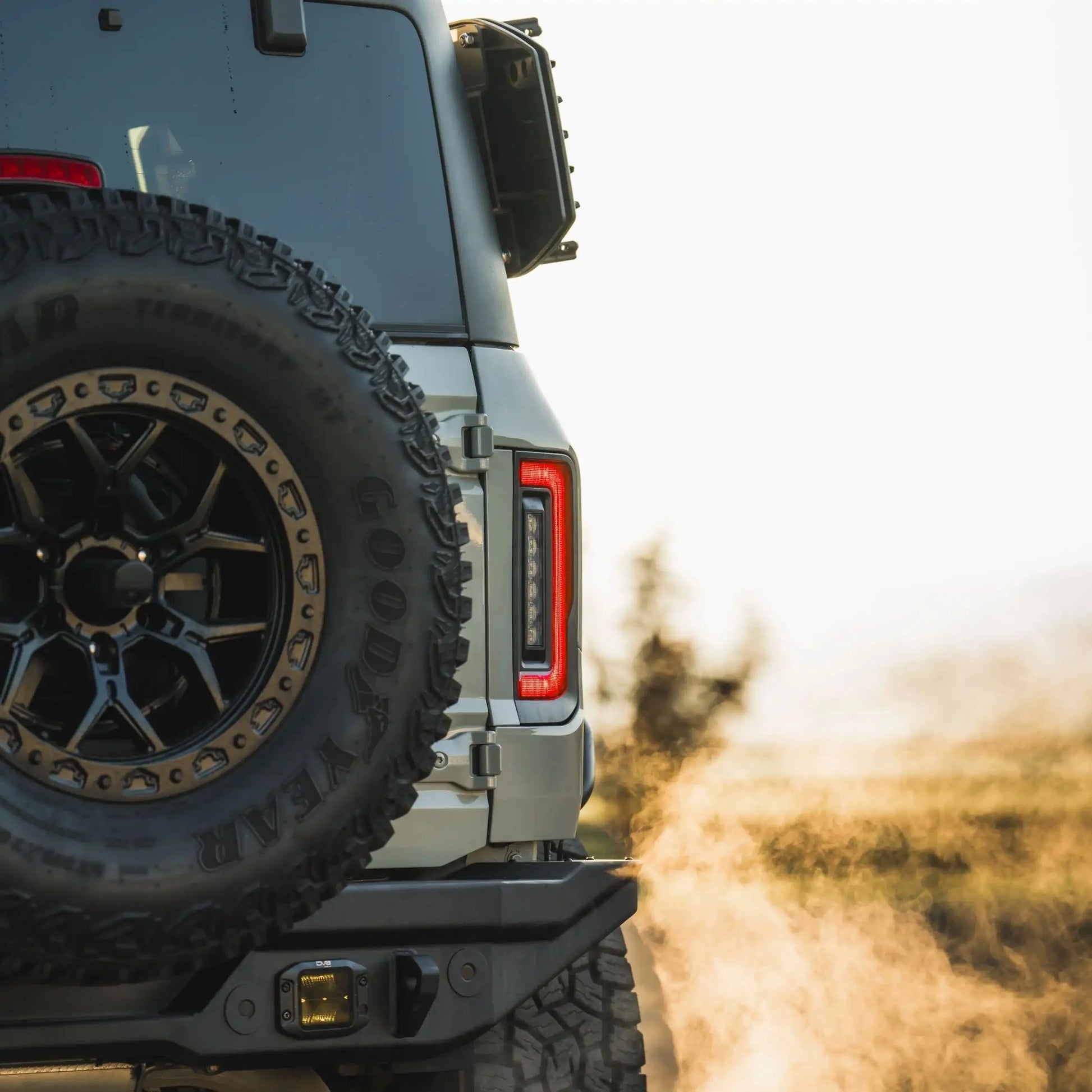 2021-2025 Ford Bronco Flush Mount LED Tail Lights - Low Profile | 1,400 Lumens