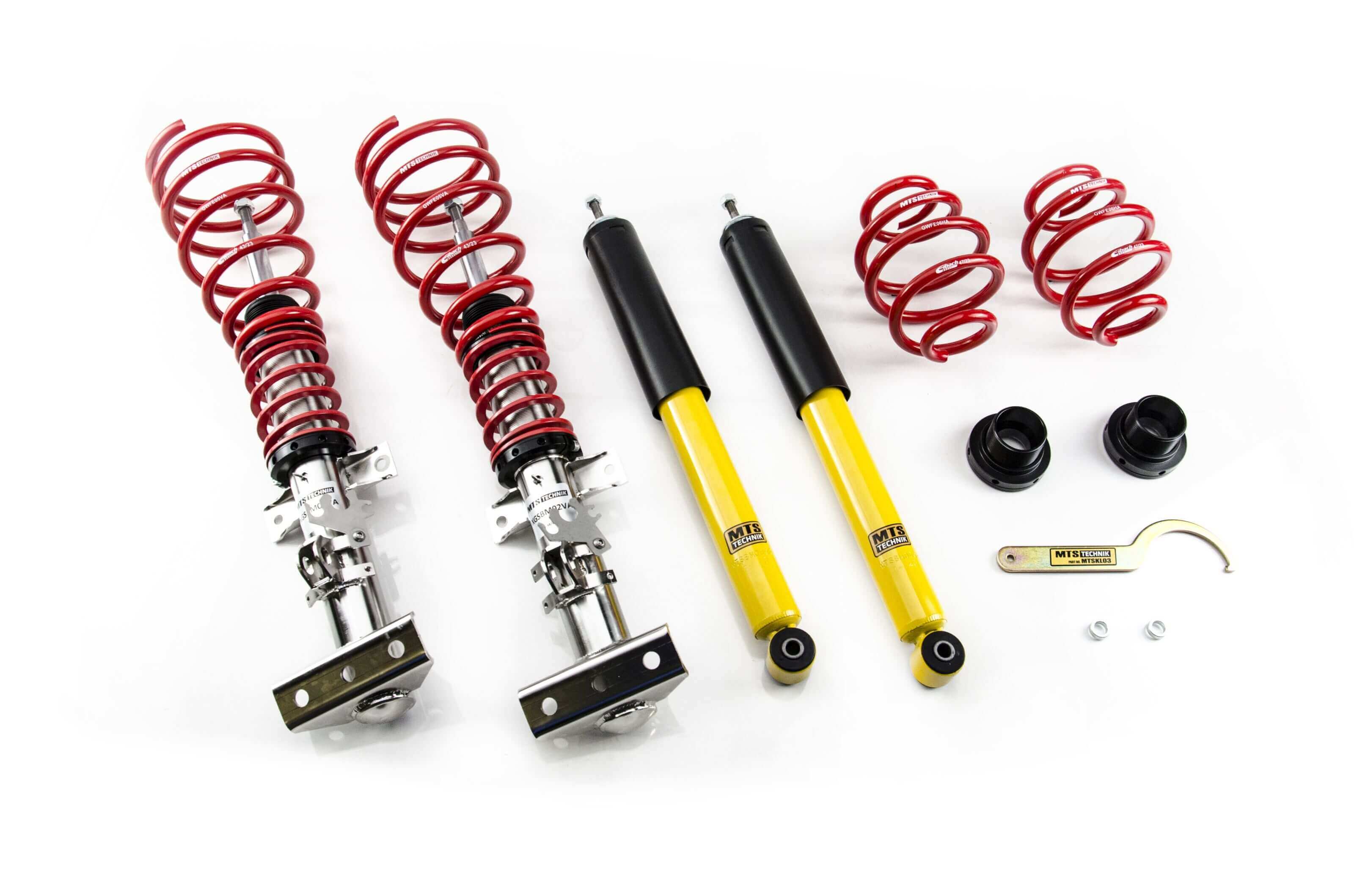 MTS Technik Comfort Series Suspension Coilover Kit for 1995-1999 BMW 318ti (E36)