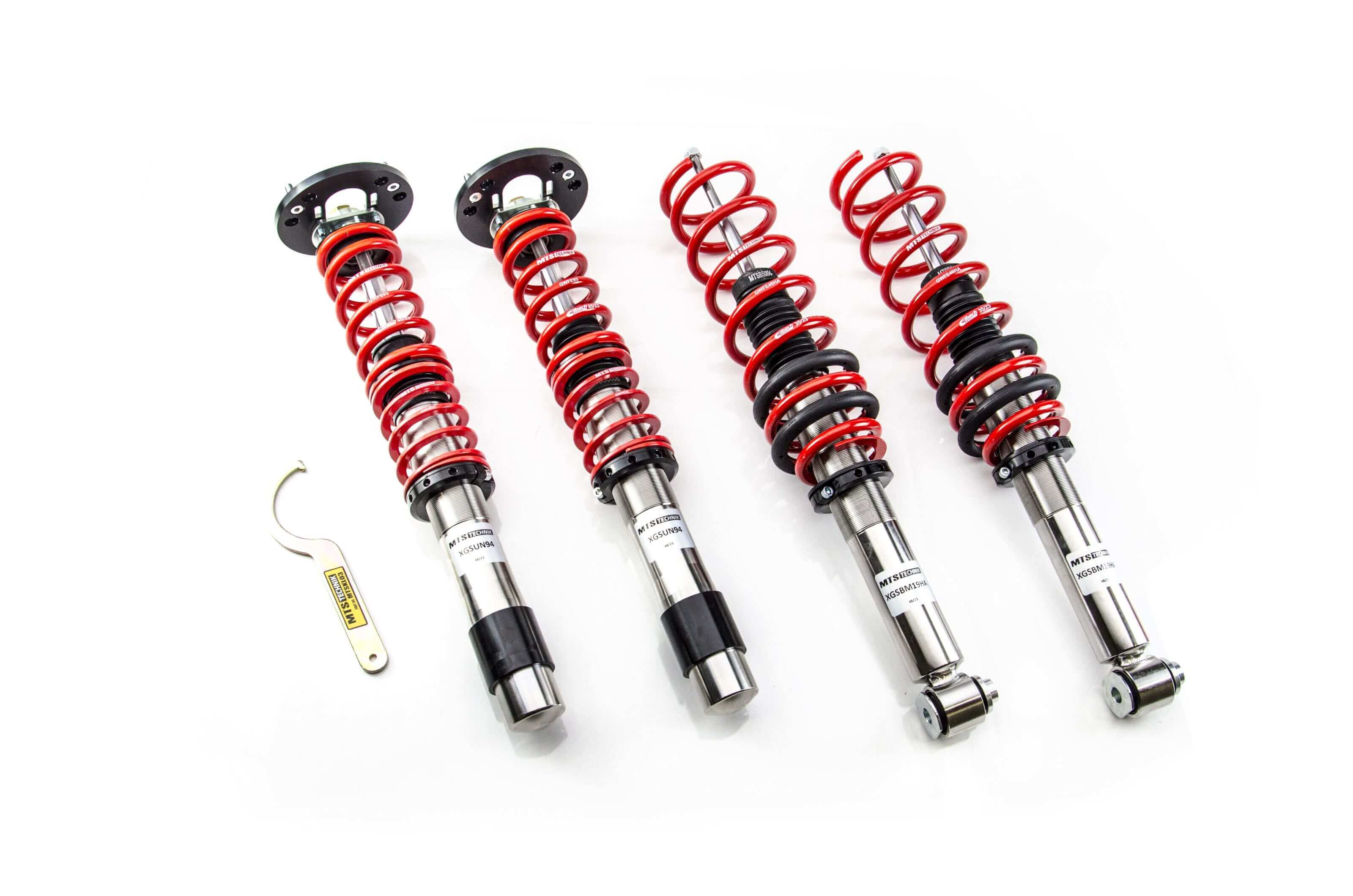 MTS Technik Stance Series Coilover Kit - Inox Housing for 2002-2003 BMW 530i (E39)