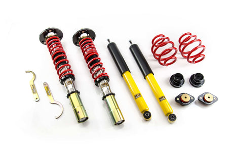 MTS Technik Street Series Coilover Kit - With Rear Top Mount, Inox Housing< 51mm Strut for 1985-1993 BMW 325i (E30)