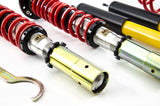 MTS Technik Street Series Coilover Kit - With Rear Top Mount, Inox Housing< 51mm Strut for 1985-1993 BMW 318i (E30)