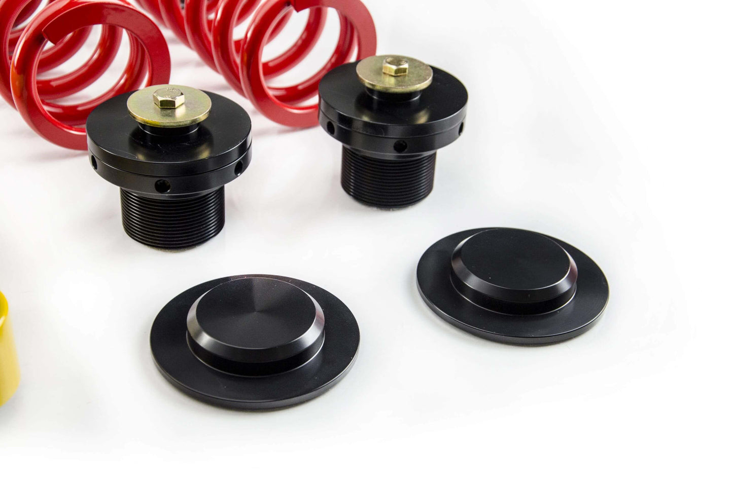 MTS Technik Street Series Coilover Kit - With Front Top Mount, With and Without Nivo, Inox Housing for 2001-2003 BMW 540i (E39) Touring Wagon