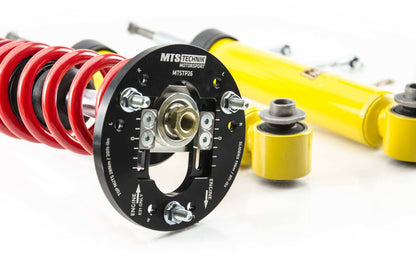 MTS Technik Stance Series Coilover Kit - With Front Top Mount, Inox Housing for 2010 BMW 535i (E61)