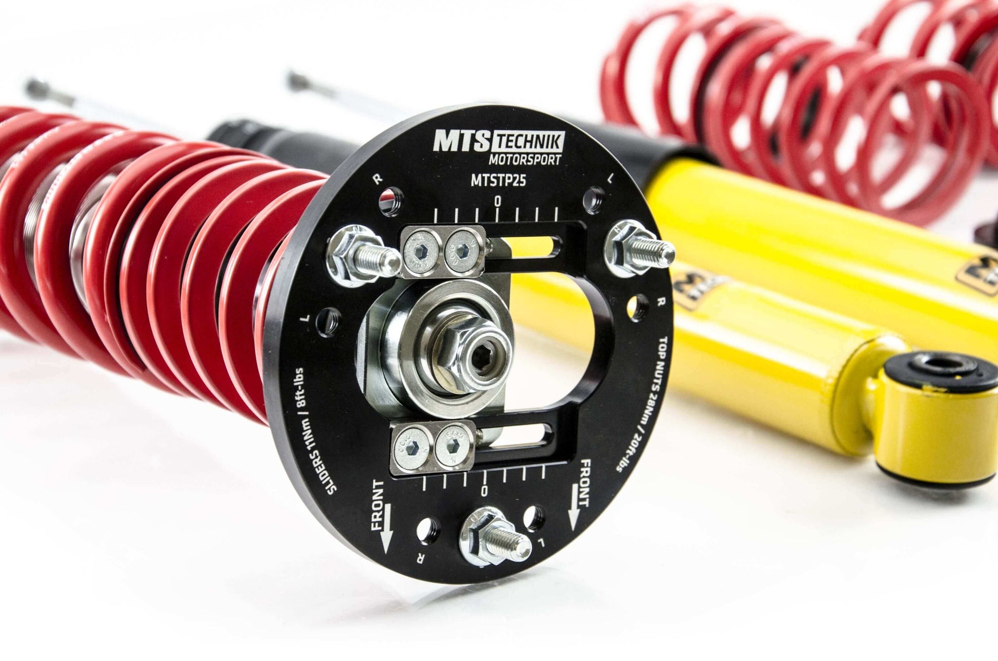 MTS Technik Street Series Coilover Kit - With Front Top Mount, Without Rear Top Mount, Inox Housing for 1992-1999 BMW 318is (E36)