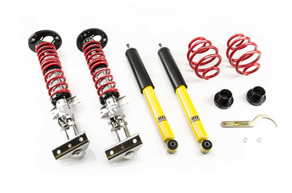 MTS Technik Street Series Coilover Kit - With Front Top Mount, Without Rear Top Mount, Inox Housing for 1995-2002 BMW Z3 (E36)
