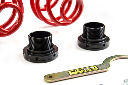 MTS Technik Street Series Coilover Kit - With Front Top Mount, Without Rear Top Mount, Inox Housing for 1995-2002 BMW 318ti (E36)
