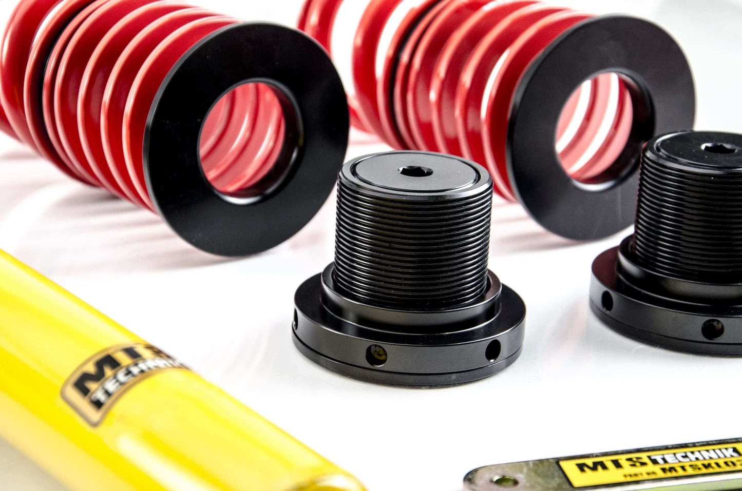MTS Technik Stance Series Coilover Kit - Without Rear Top Mount, Inox Housing, 45mm Strut for 1985-1993 BMW 325e (E30)