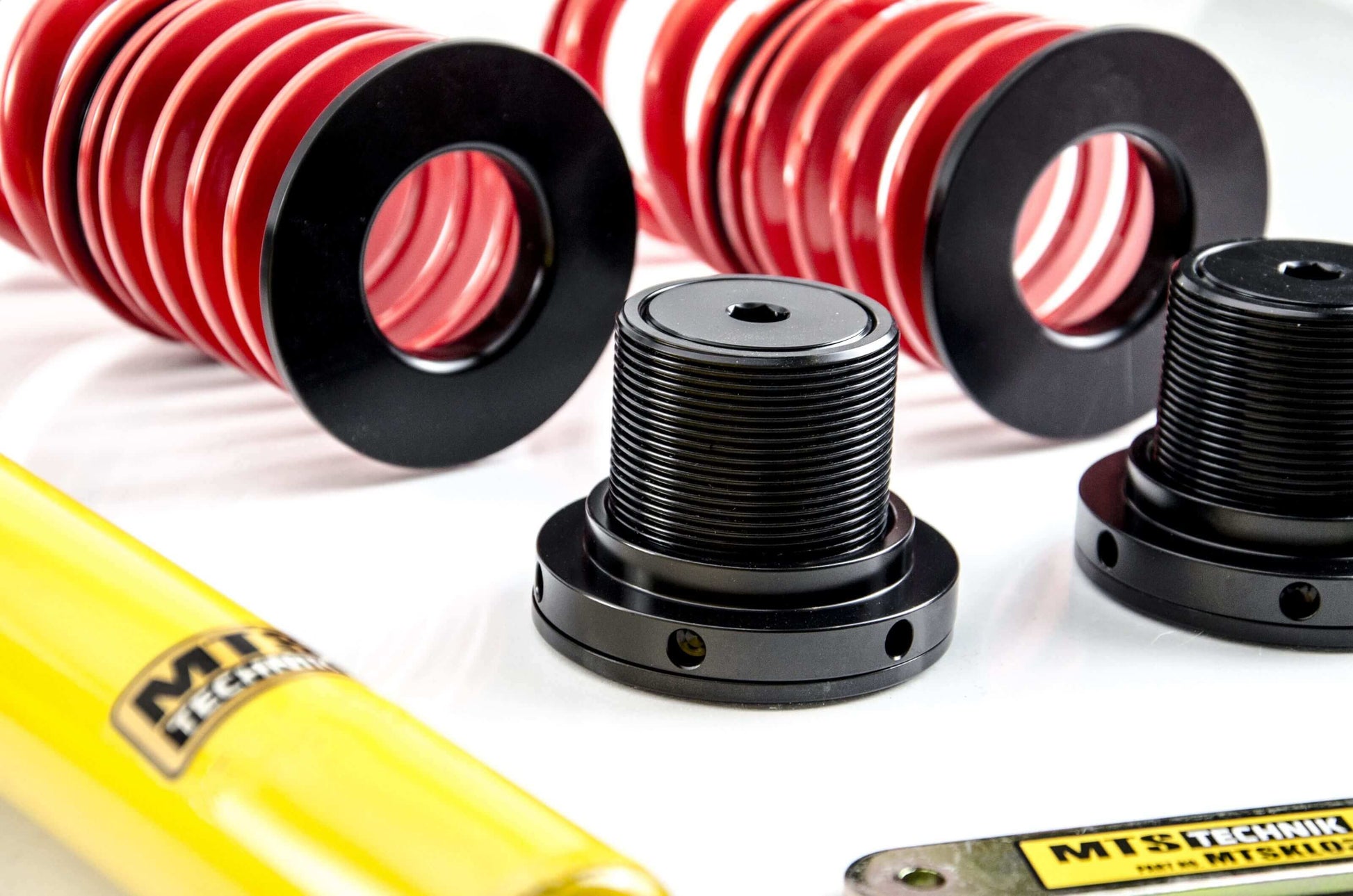 MTS Technik Stance Series Coilover Kit - Without Rear Top Mount, Inox Housing, 45mm Strut for 1985-1993 BMW 325e (E30)
