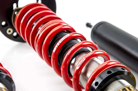 MTS Technik Street Series Coilover Kit - Without Rear Top Mount, Inox Housing< 45mm Strut for 1985-1993 BMW 325i (E30)