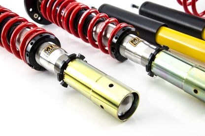 MTS Technik Street Series Coilover Kit - Without Rear Top Mount, Inox Housing< 45mm Strut for 1985-1993 BMW 325i (E30)