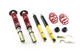 MTS Technik Street Series Coilover Kit - Without Rear Top Mount, Inox Housing< 45mm Strut for 1985-1993 BMW 325e (E30)