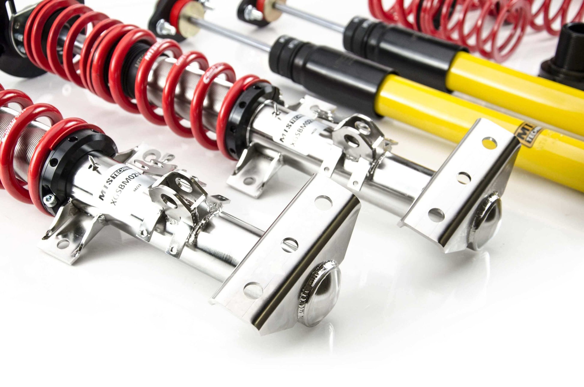 MTS Technik Street Series Coilover Kit - With Front and Rear Top Mount, Inox Housing for 1992-1999 BMW M3 (E36)
