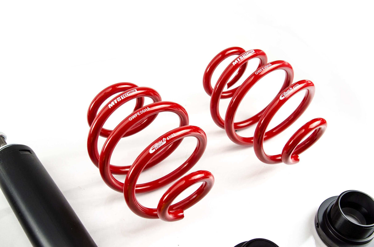 MTS Technik Street Series Coilover Kit - With Front and Rear Top Mount, Inox Housing for 1995-2002 BMW 318ti (E36)
