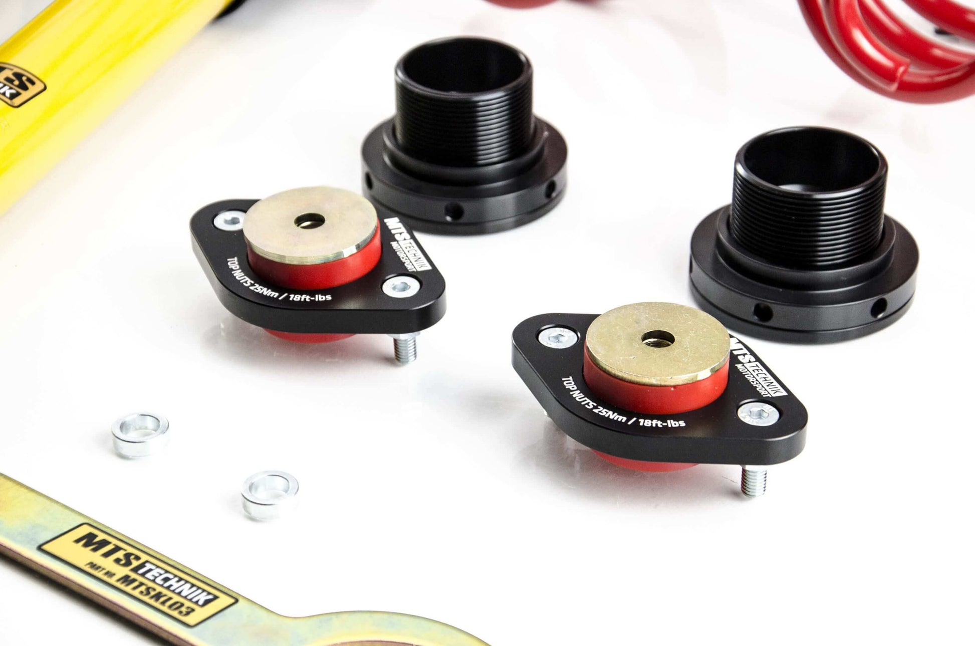 MTS Technik Street Series Coilover Kit - With Front and Rear Top Mount, Inox Housing for 1995-2002 BMW Z3 (E36)