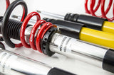 MTS Technik Street Series Coilover Kit - Without Front Top Mount, 32 N/mm Front Main Spring Rate for 2004-2009 Volkswagen Jetta (MK4/MK5/MK6/MK7)