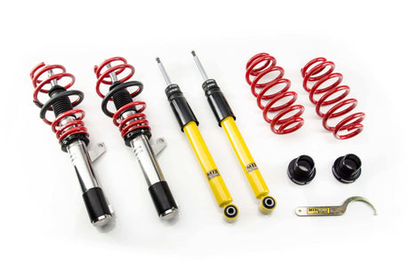 MTS Technik Street Series Coilover Kit - Without Front Top Mount, 34-40-70 N/mm Front Main Spring Rate for 2004-2009 Volkswagen Eos (1F)