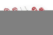 MTS Technik Street Series Coilover Kit - Without Front Top Mount, 34-40-70 N/mm Front Main Spring Rate for 2004-2009 Volkswagen Jetta (MK4/MK5/MK6/MK7)