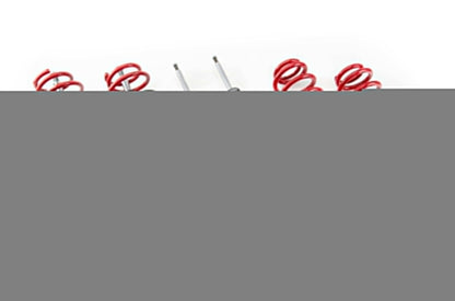 MTS Technik Street Series Coilover Kit - Without Front Top Mount, 34-40-70 N/mm Front Main Spring Rate for 2004-2009 Volkswagen Jetta (MK4/MK5/MK6/MK7)