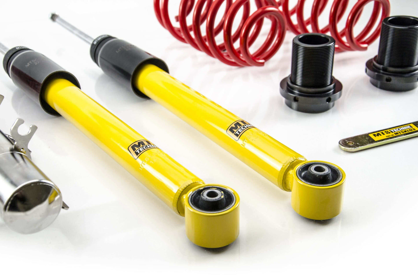 MTS Technik Comfort Series Coilover Kit - With Front Axle Top Mount for 1998-2010 Volkswagen Beetle (1C/1Y)