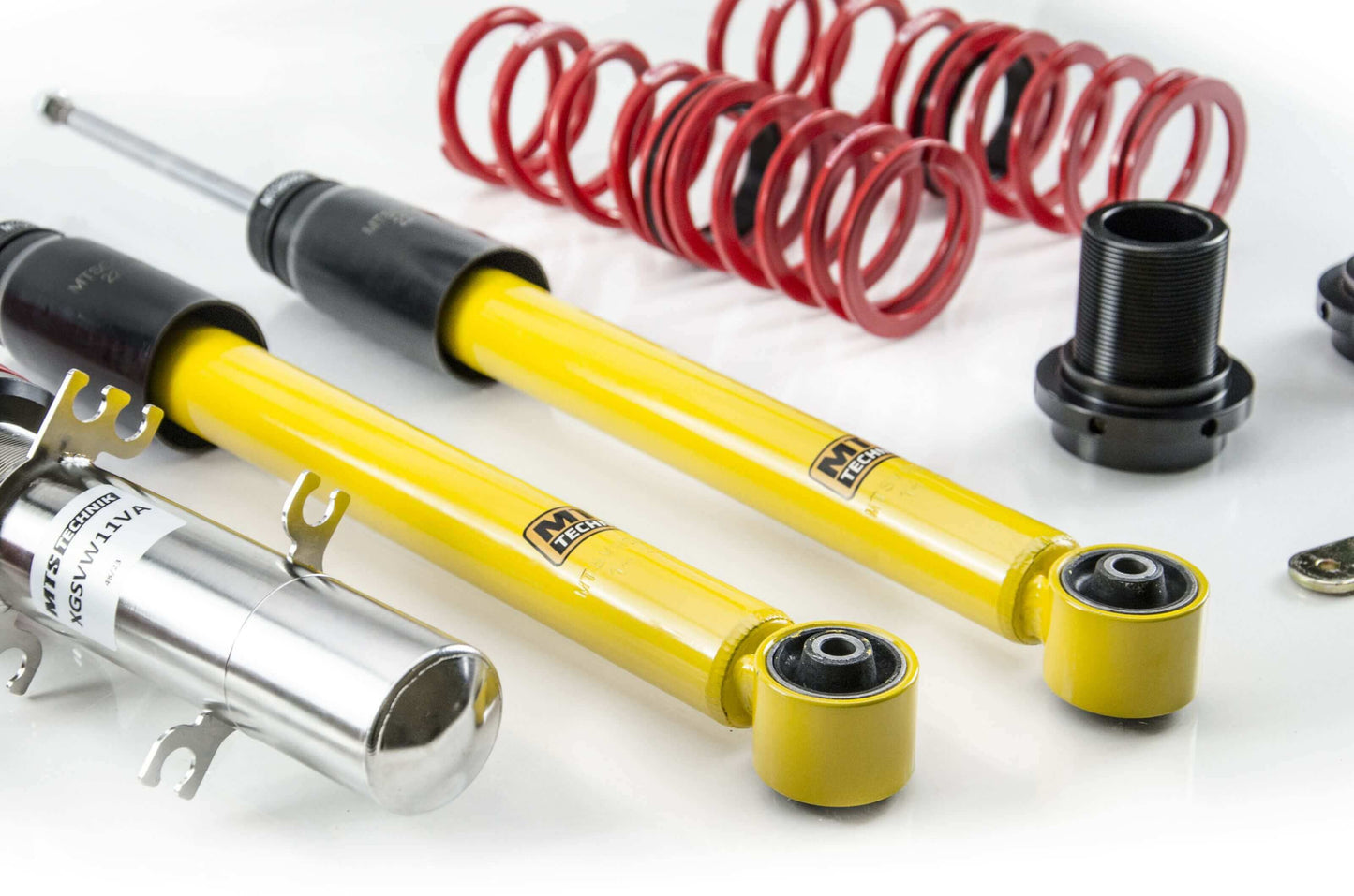 MTS Technik Stance Series Coilover Kit - With Front Axle Top Mount for 2000-2010 Audi S3 (8L)