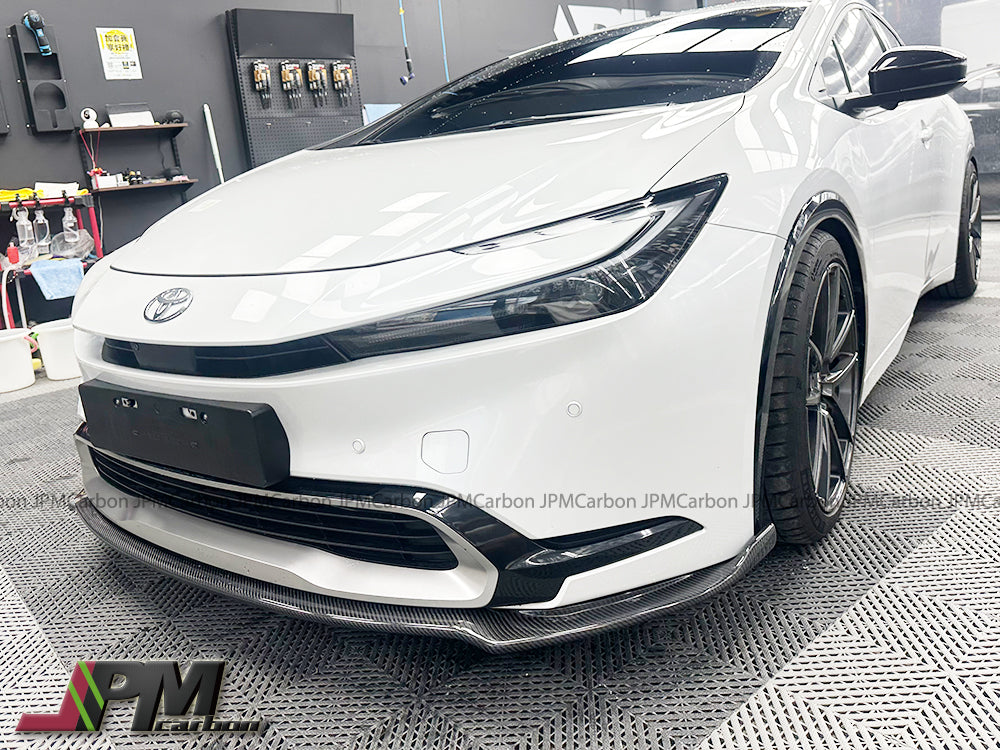 [JPMCarbon] SB Style Carbon Fiber Front Add-on Lip Fits For 2023-2025 Toyota PRIUS PHEV XW60