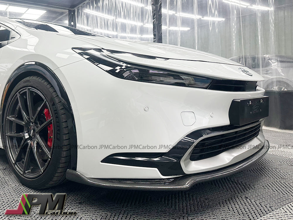 [JPMCarbon] SB Style Carbon Fiber Front Add-on Lip Fits For 2023-2025 Toyota PRIUS PHEV XW60