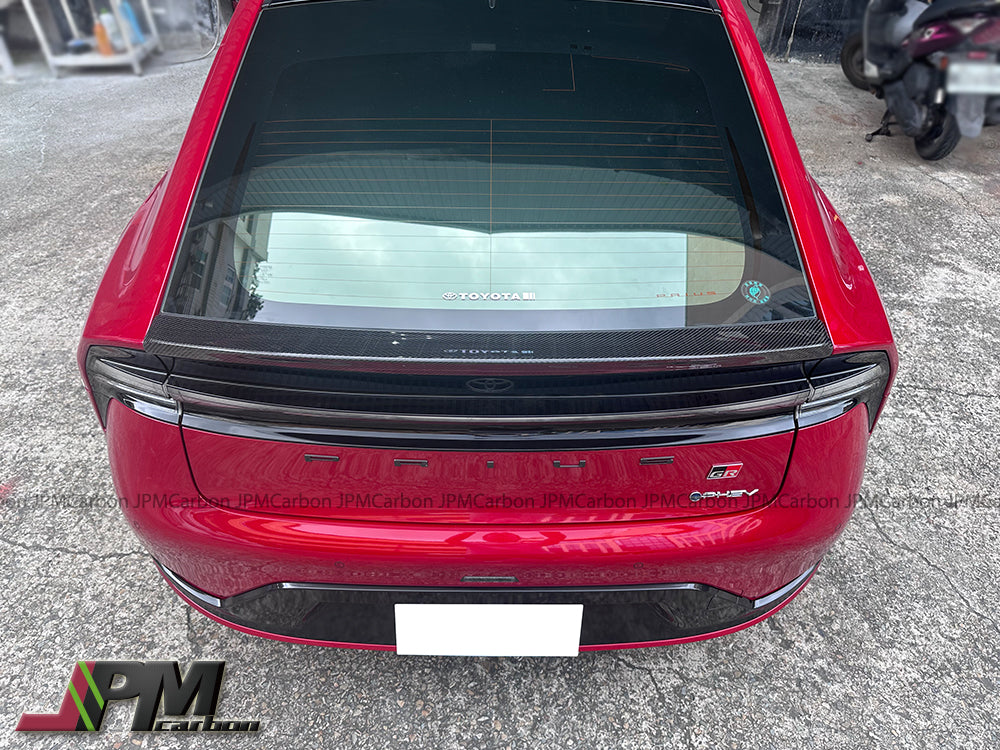 [JPMCarbon] AG Style Carbon Fiber Trunk Spoiler Fits For 2023-2025 Toyota PRIUS PHEV XW60