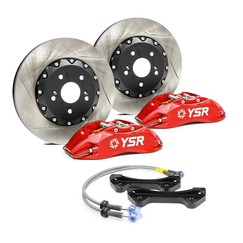 Yellow Speed Racing Front 8 Piston Ultra Big Brake Kit - Acura CL 1997-1999 (YA1)