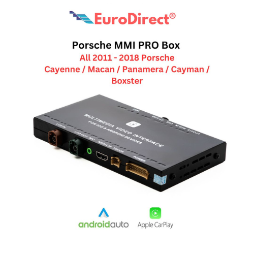 Porsche MMI+ CarPlay & Android Auto Kit PCM 3.1 (For All 2010+ Porsche Models)